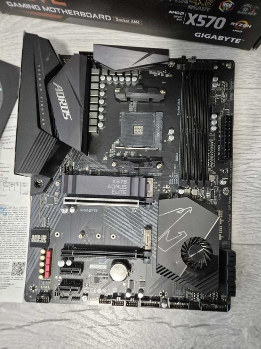 ігрова AM4 материнка Gigabyte X570 AORUS Elite. Trade-in