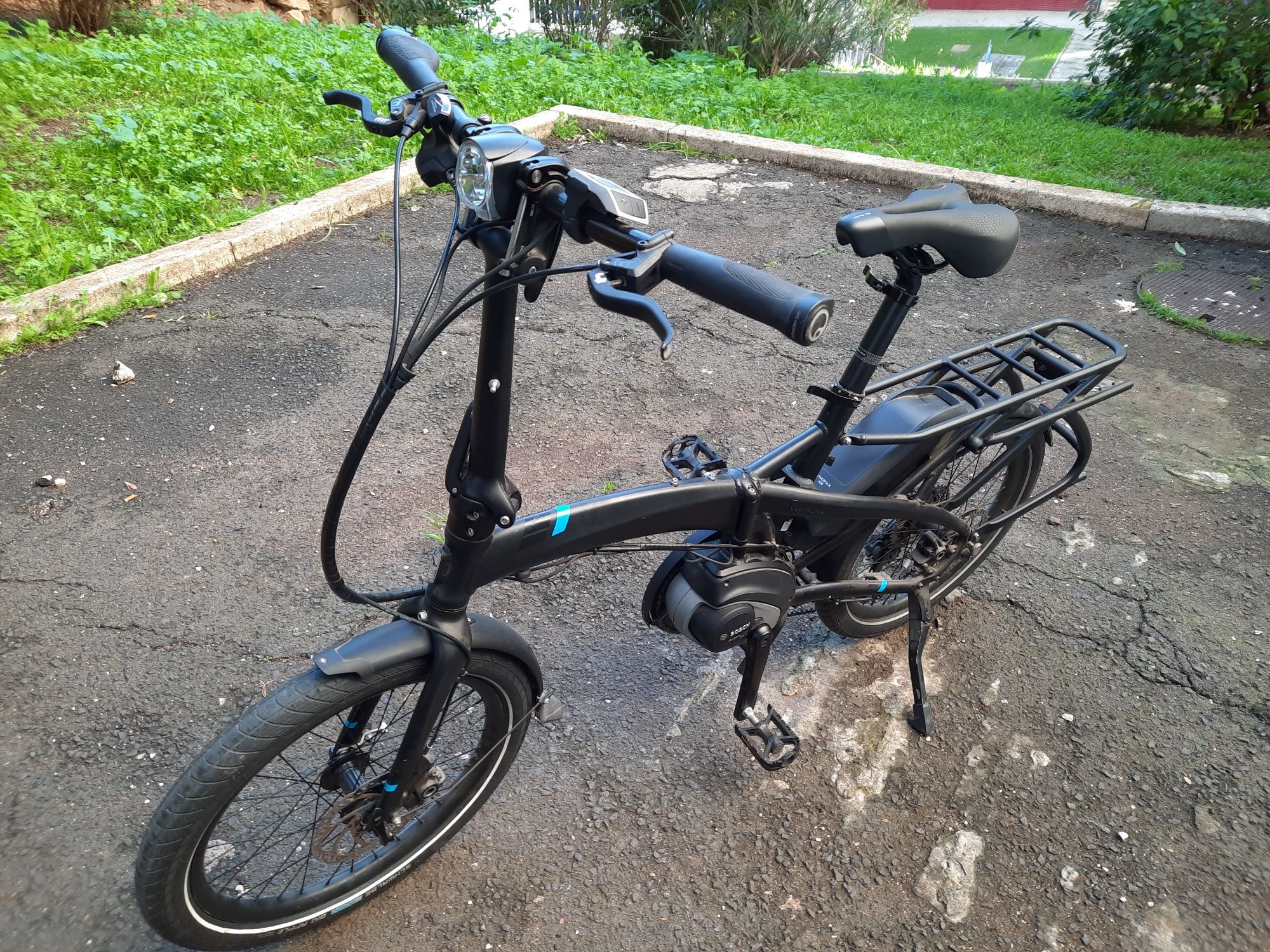 Tern Vektron S10 bicicleta dobrável eléctrica