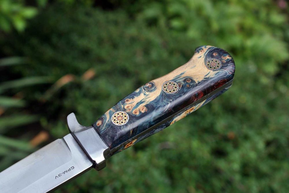 Nóż Böker stal proszkowa CPM-3V Solingen 63 HRC