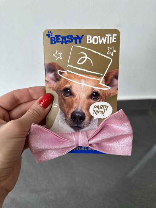 Zestaw 4 kokardek/muszek dla psa - różne kolory