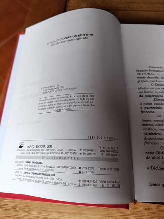 Dicionário de Português - Francês