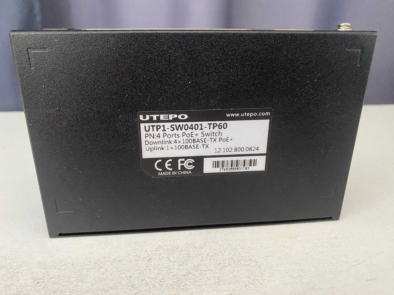 4-портовий PoE комутатор UTP1-SW0401-TP60