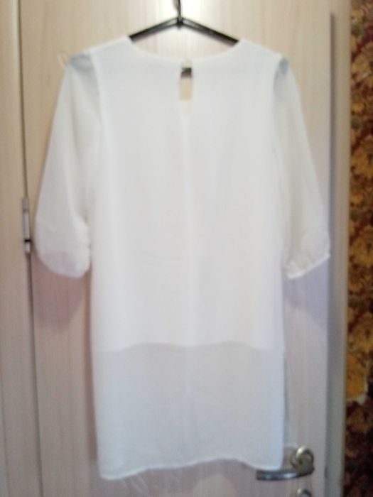 Туника белая на подкладке Zero р.34/XS/42