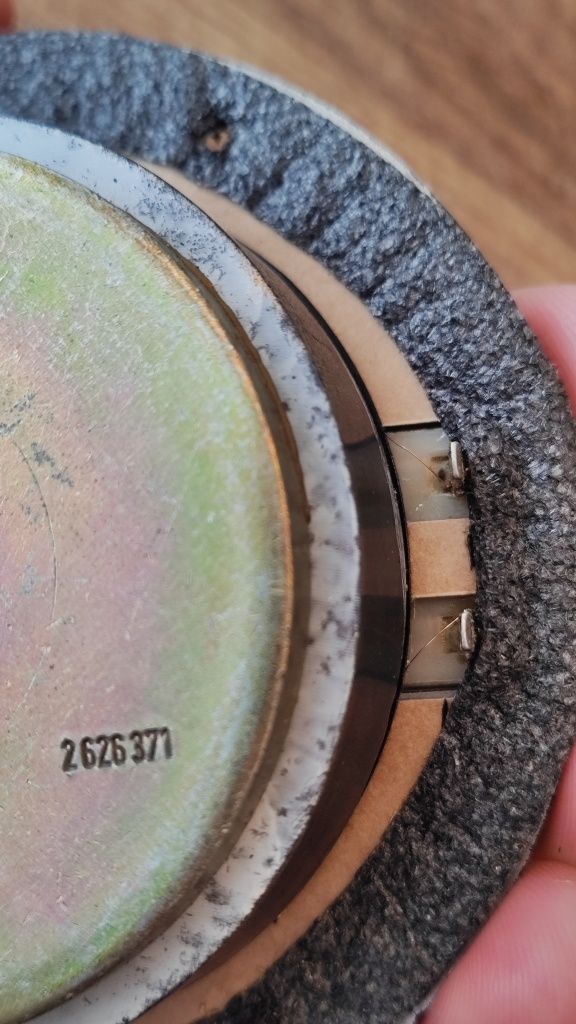 Głośnik BRAUN tweeter wysokotonowy kopułka 25 mm