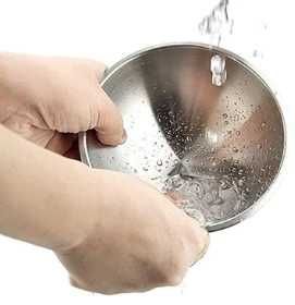 Zestaw dwóch misek do karmienia PewinGo metal 400 ml