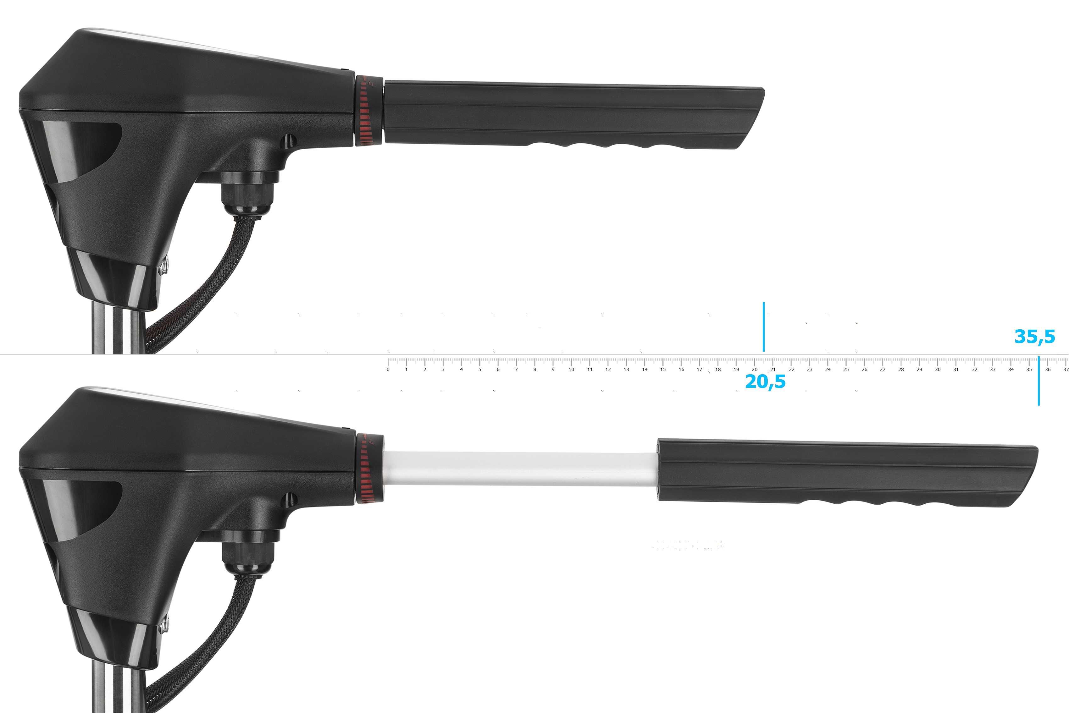 Silnik zaburtowy elektryczny HAIBO M250 24V 120 lbs MAXIMIZER