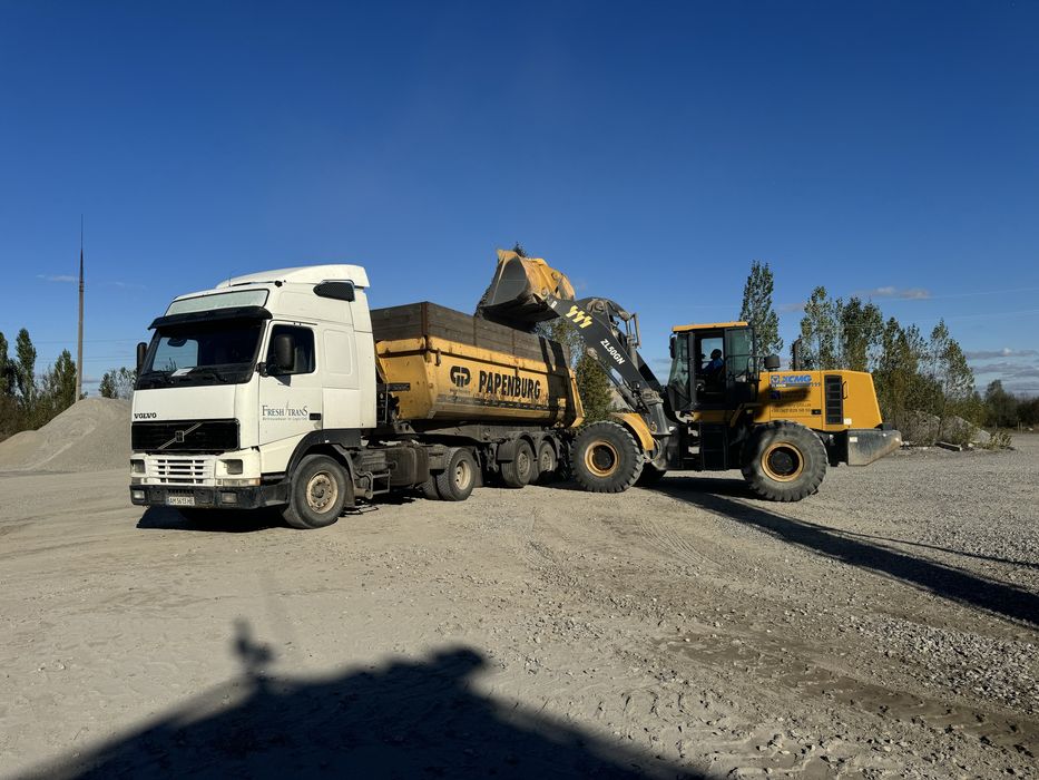 Пісок, відсів, щебінь