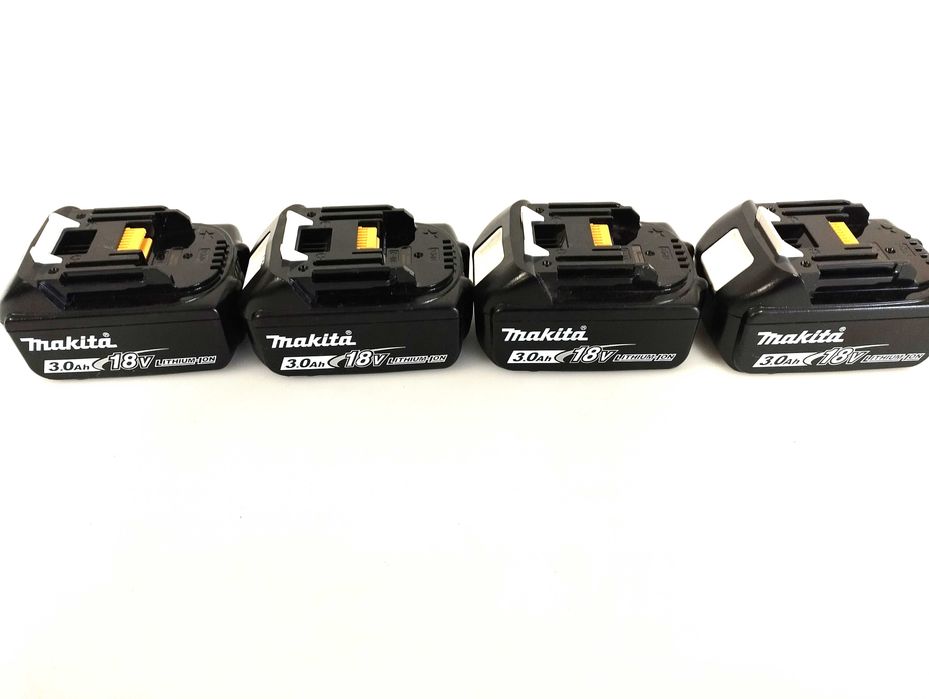 Zestaw 4 sztuk akumulatorów Makita 18V 3,0Ah
