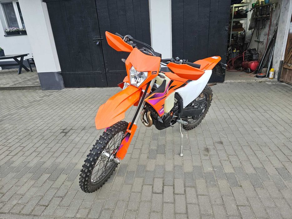 KTM 500 Exc-f excf, 2024, salon pl, 5 mth, 180 km, fv23% pierwszy wł.