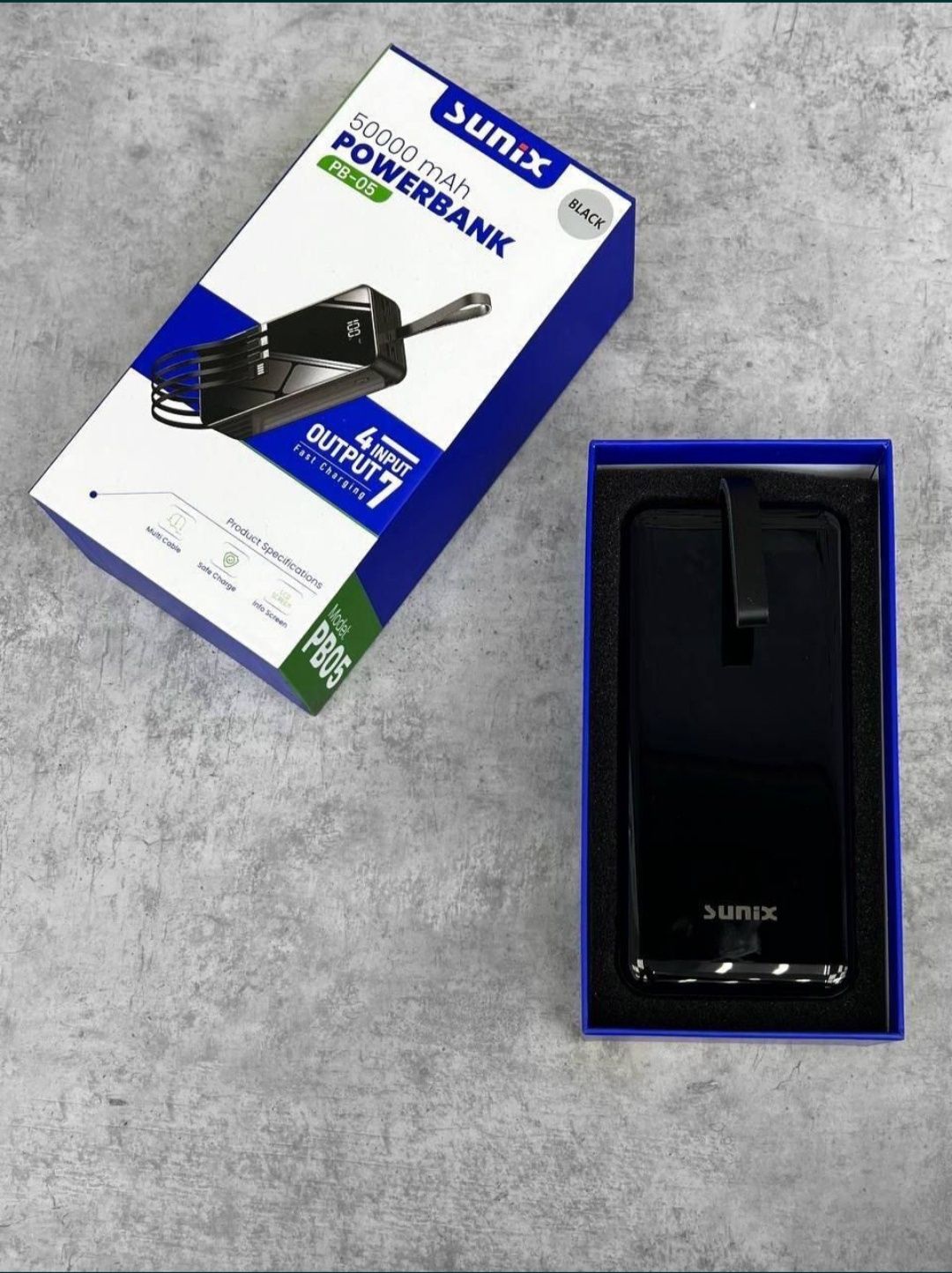 Повербанк Sunix 50000 mAh PB-05!Реальна ємність!Найкраща ціна