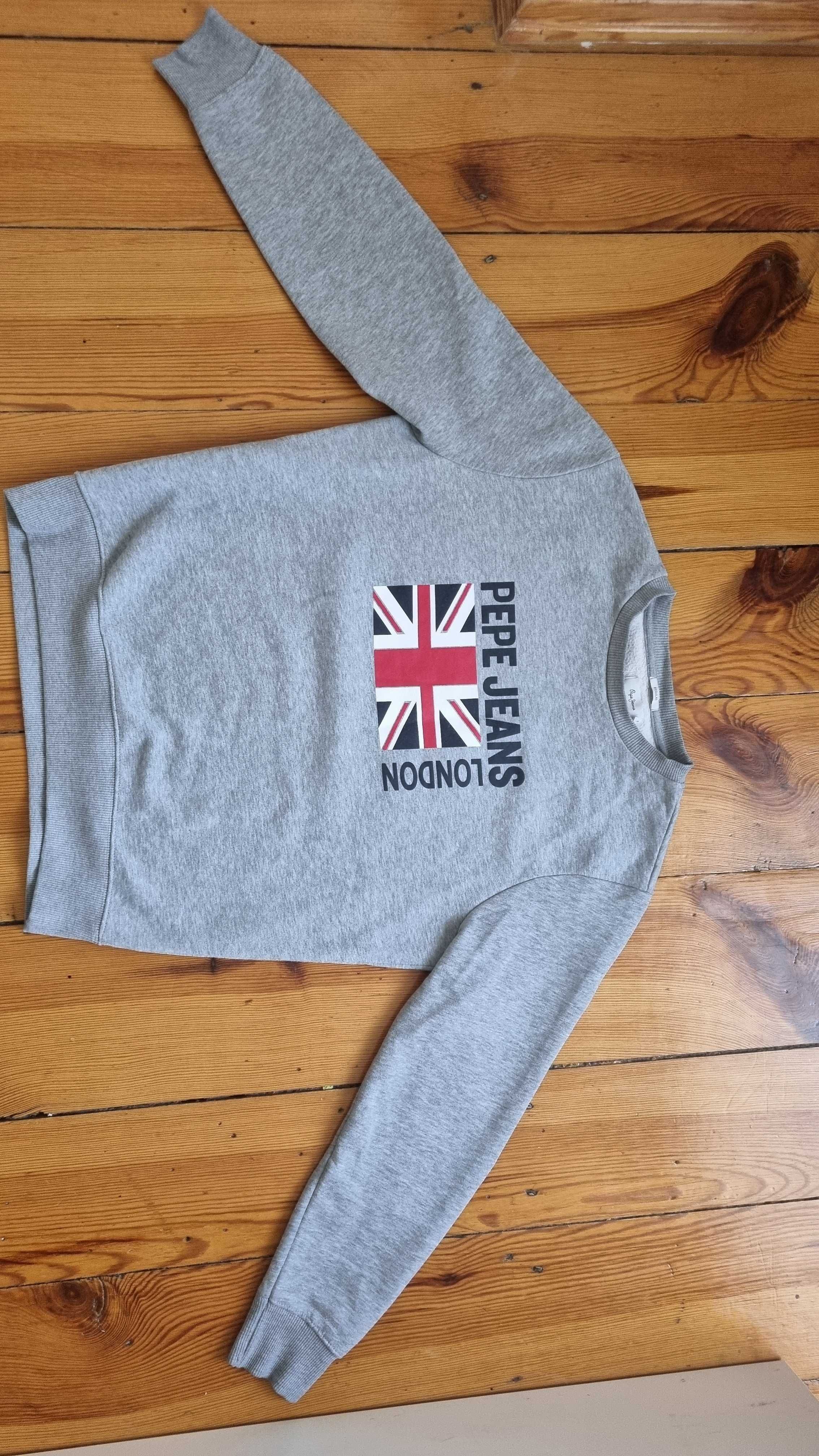 Szara bluza Pepe Jeans rozmiar M
