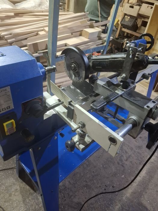 Токарный станок (верстат) по дереву с копиром