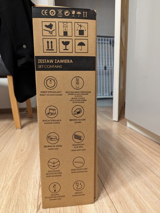 Robot sprzątający odkurzacz - mop ROBOJET X-ONE