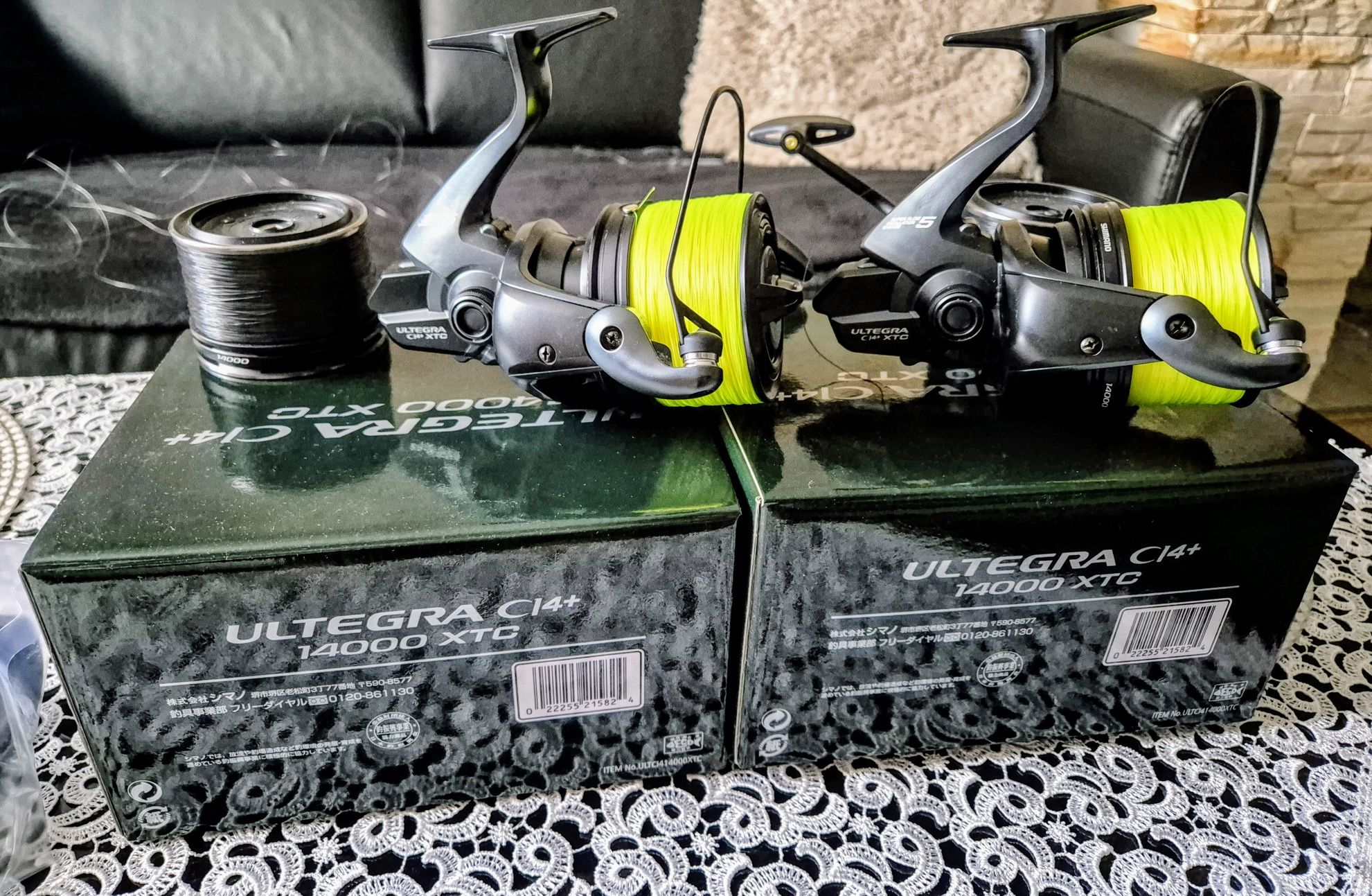 Mega Okazja! Dwa kołowrotki Shimano Ultegra Ci4+ XTC 14000!