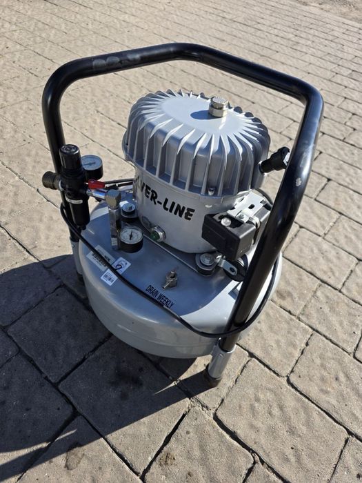 Компресор Planet-Air L-S50-15 (Silver-Line), 15 л, 8 бар, малошумний