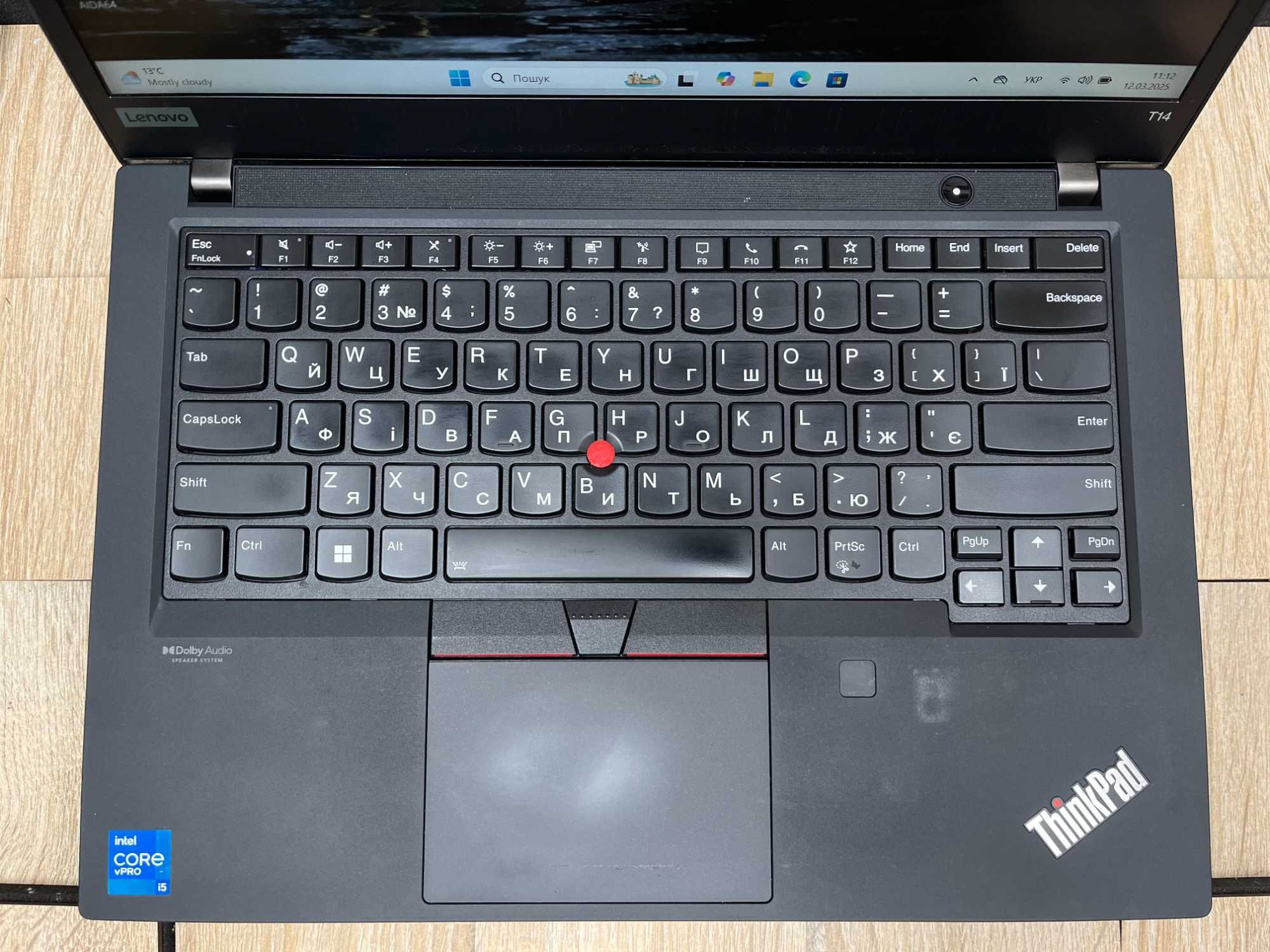№5123 Ноутбук Lenovo ThinkPad T14 14" FHD IPS/i5-1145G7/16Gb/SSD256