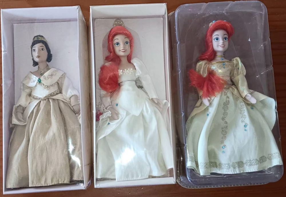 Bonecas princesas disney em porcelana