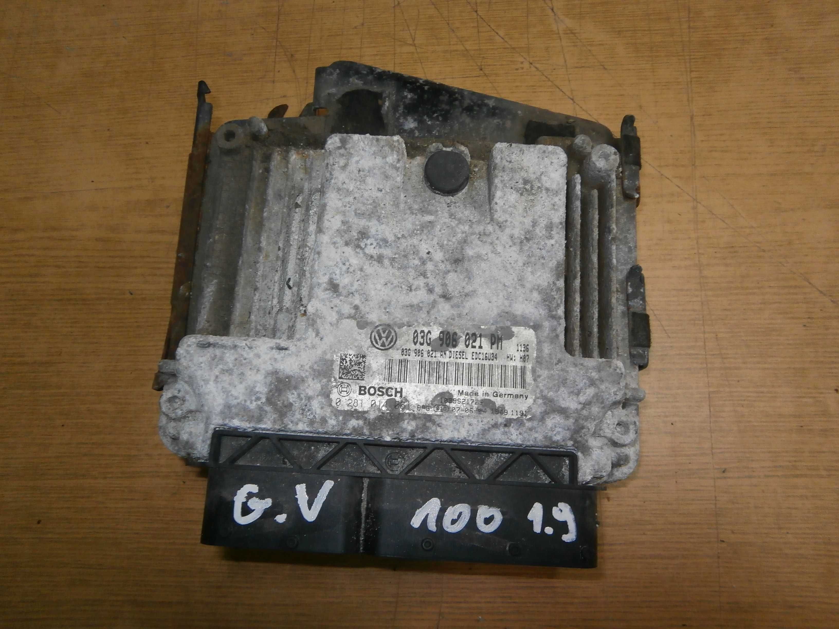 vw golf V 1,9 tdi sterownik silnika komputer