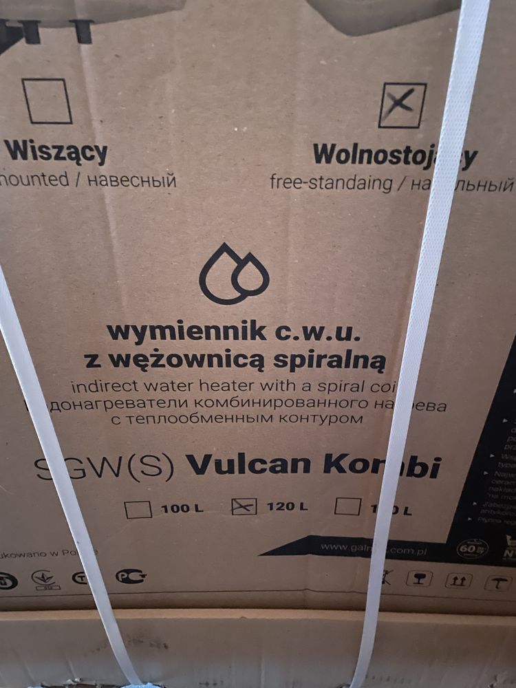 Wymiennik c.w.u. Galmet Kwadro 120 l