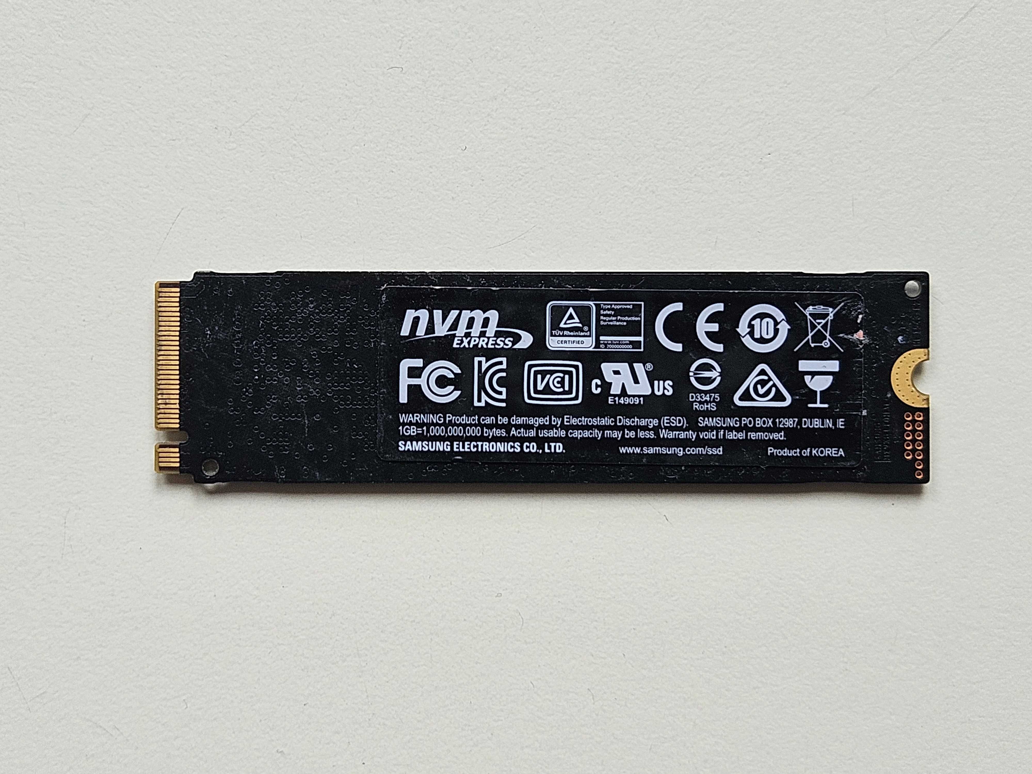 SSD 500Gb M.2 2280 MLC NVMe PCIe 3.0 x4 Samsung 970 EVO MZ-V7E500