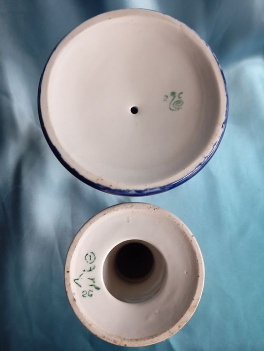 Подсвечники фарфоровые СССР,винтаж