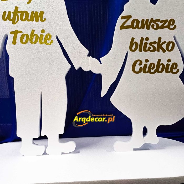Komunijne Aniołki – Dekoracja pod Ołtarz. Pierwsza Komunia ozdoby