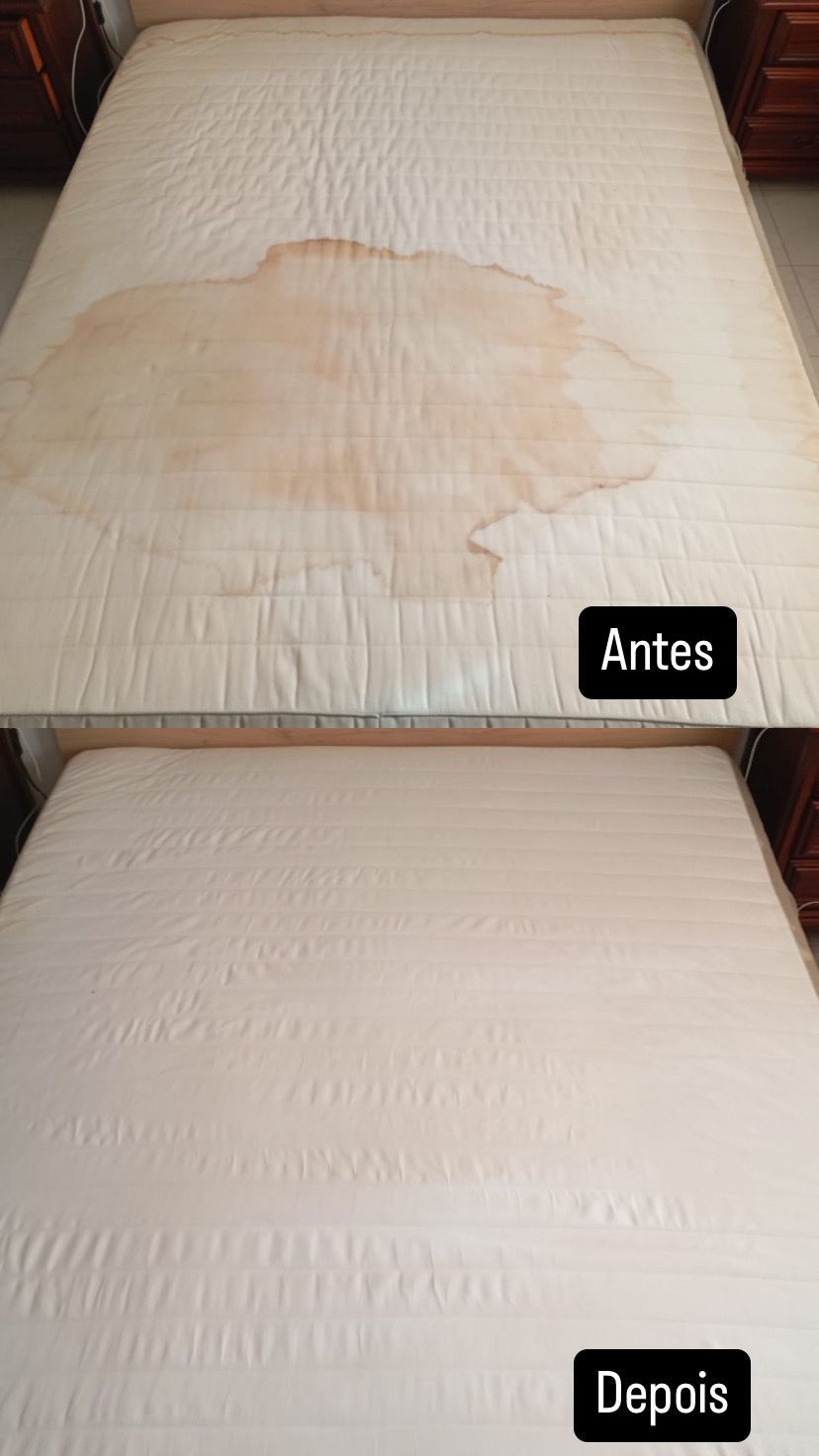 Limpeza de colchões e estofados