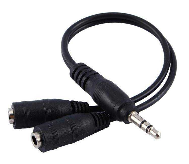 Rozgałęźnik Audio Do Słuchawek AUX 3,5mm