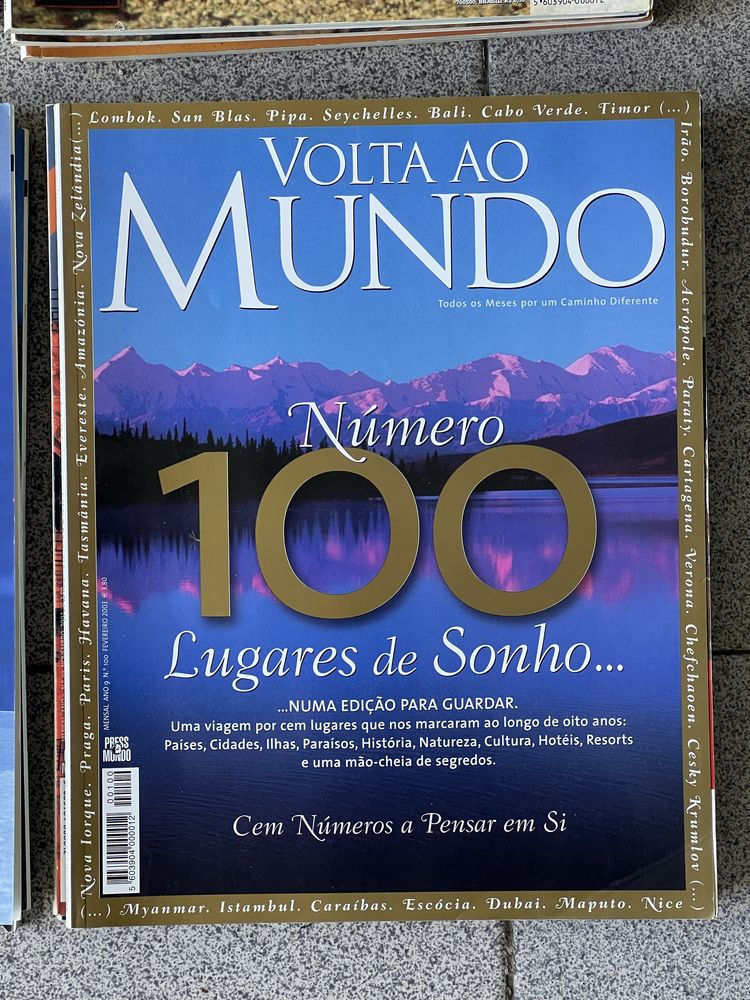 Coleção de revistas Volta ao Mundo