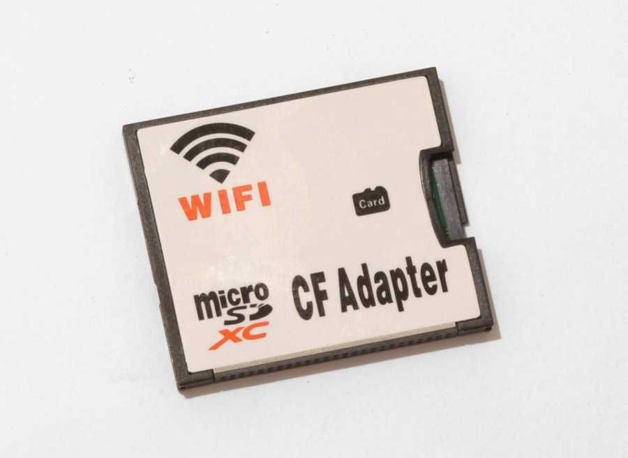 Adapter WIFI CF na microSD karty micro SD