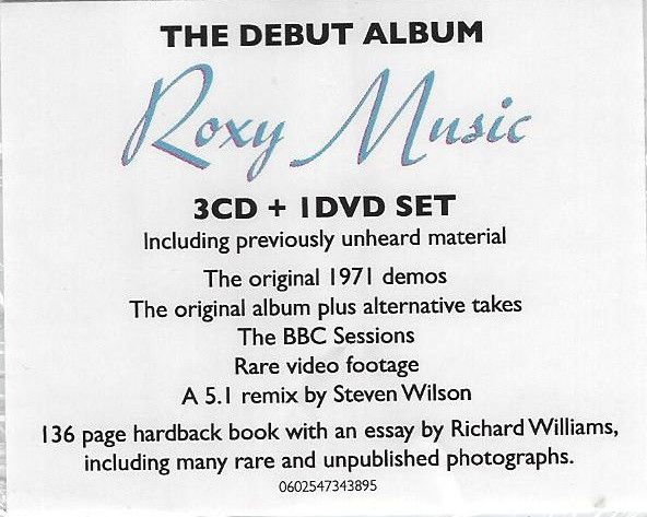 Roxy Music ‎– Roxy Music