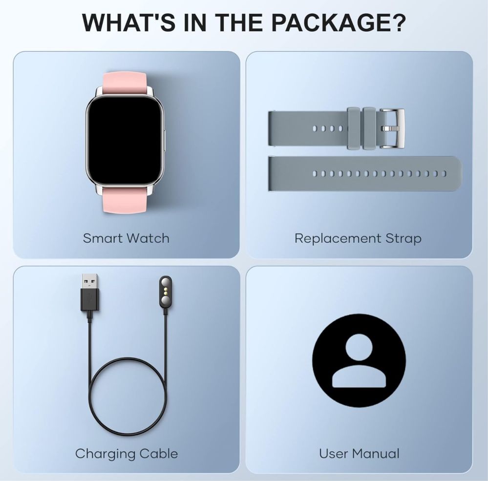 Cuteluding Smart Watch dla mężczyzn kobiet
