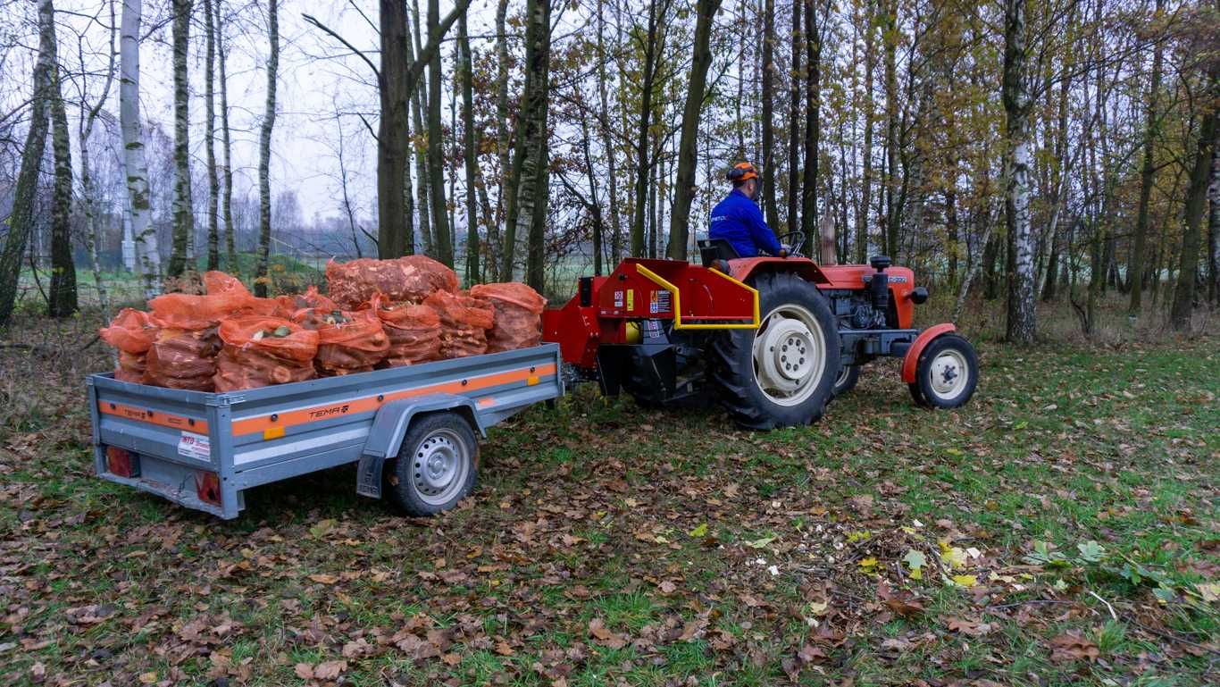 Rębak ciągnikowy walcowy Remet R-100