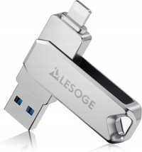 Pendrive ALESOGE Androit PC Apple MFi 256GB USB 3.0, nowy , gwarancja
