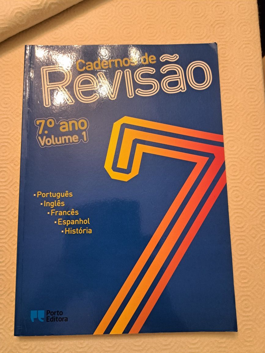 Cadernos de Revisão - 7.º Ano - Volume 1 e Volume 2