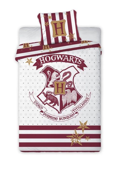 Pościel 160x200 Dziecięca Harry Potter Hogwarts