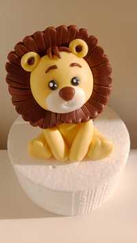 Figurka na tort lew