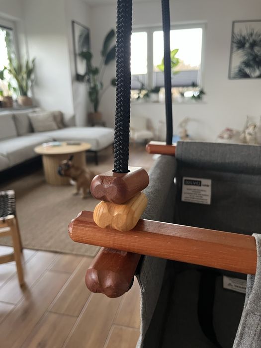 SOLVEJ huśtawka dla dziecka Baby Toddler Swing do domu i na zewnątrz