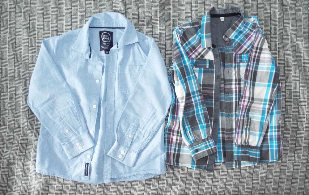 wizytowa marynarka i 3 koszule rozm. 128