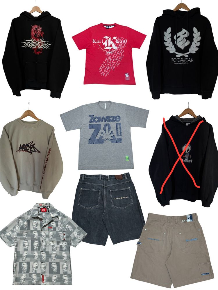 ubrania hip hop rap skate vintage