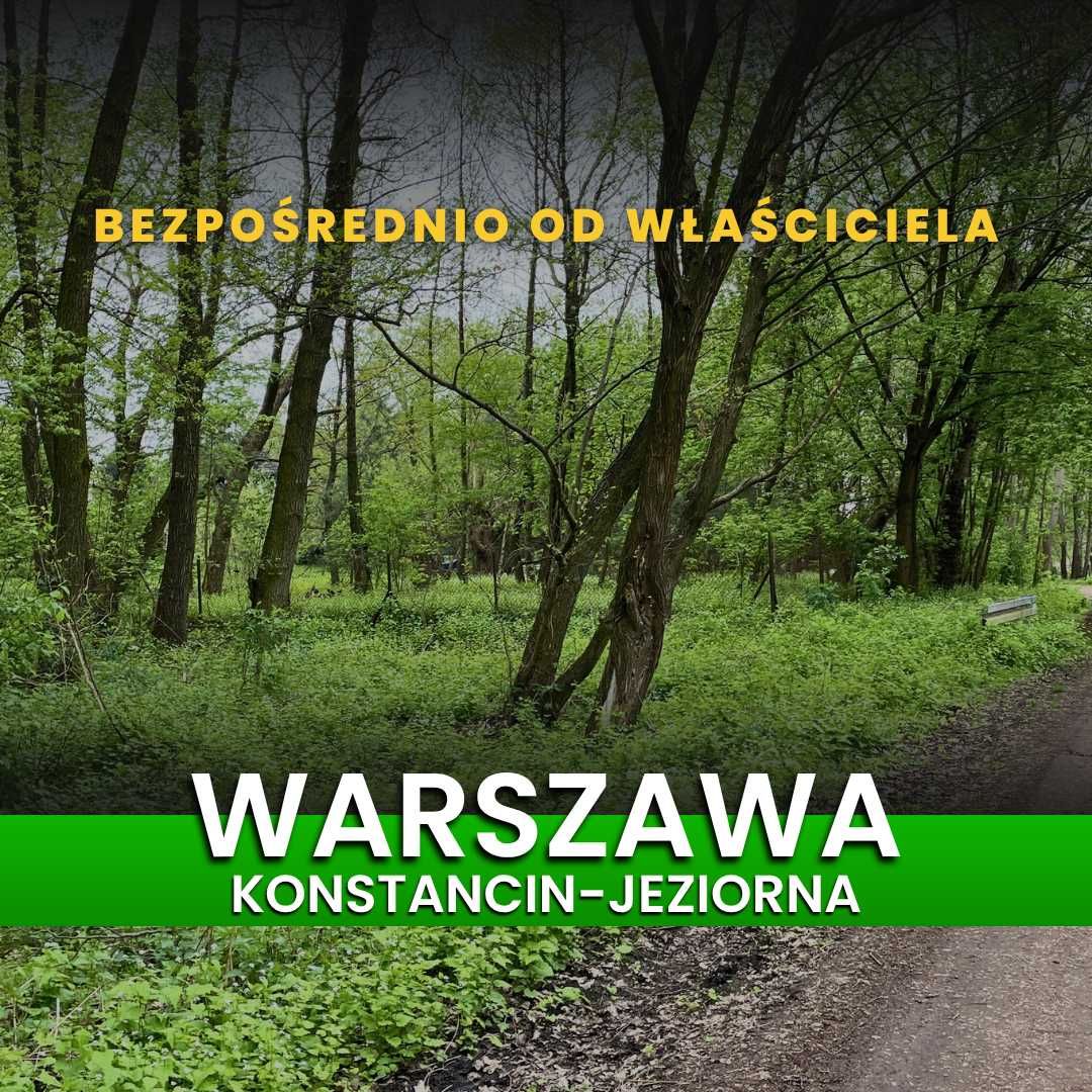 Działka inwestycyjna 2937 m², blisko natury, 30 minut od Warszawy