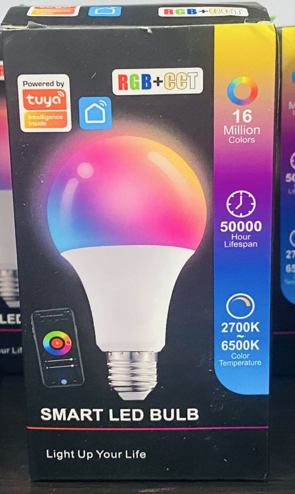 Lampada E27 RGB Bluetooth 9w smart