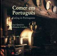 Livro dos CTT completo : "Comer em Português" - Novo