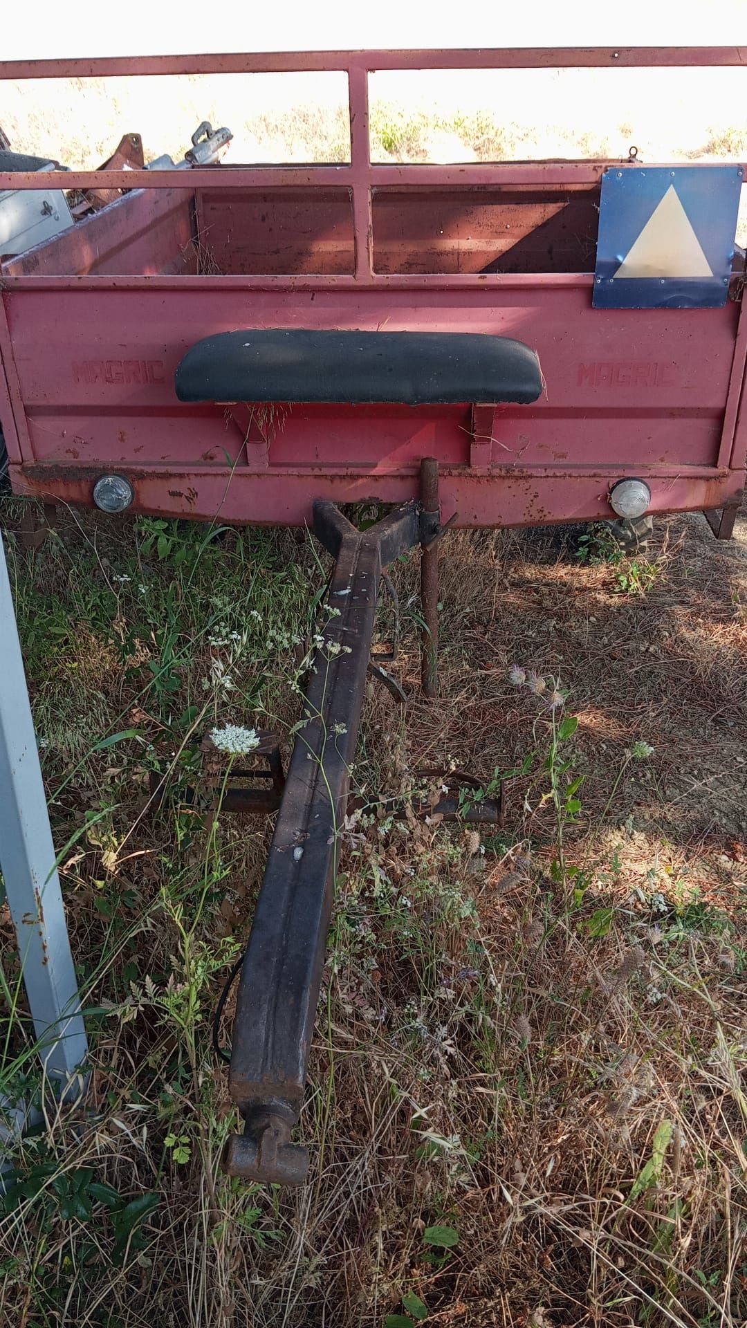 Vendo reboque motocultivador
