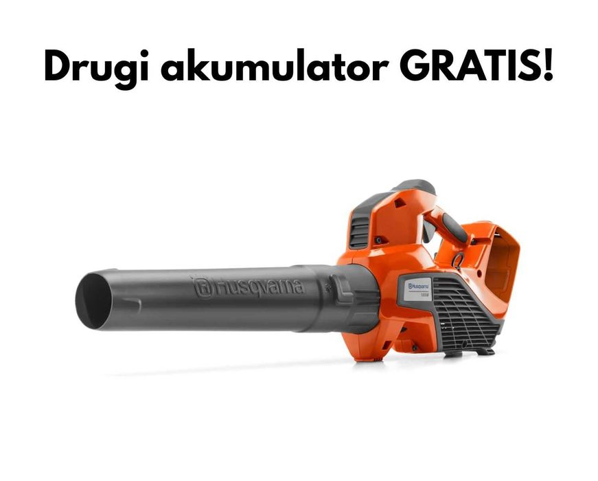Dmuchawa Do Liści Akumulatorowa Husqvarna 120iB Zestaw