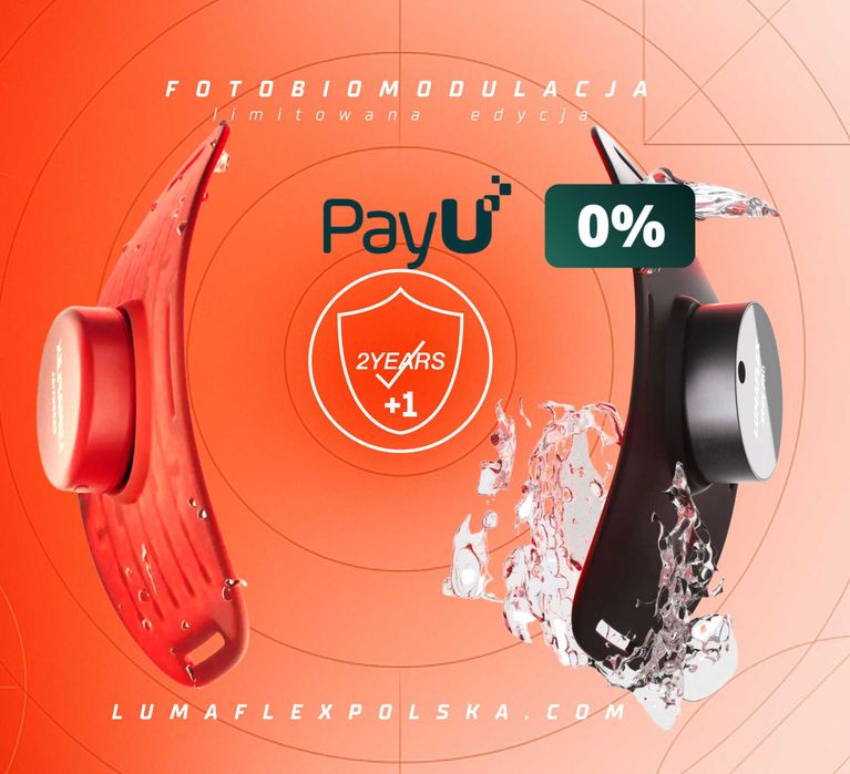 Lumaflex Panel LED Poprawa krążenia ból terapia światłem czerwonym FDA