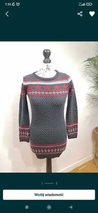 Sweter tunika rozm. 152