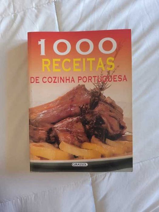 Livro "1000 Receitas de Cozinha Portuguesa"