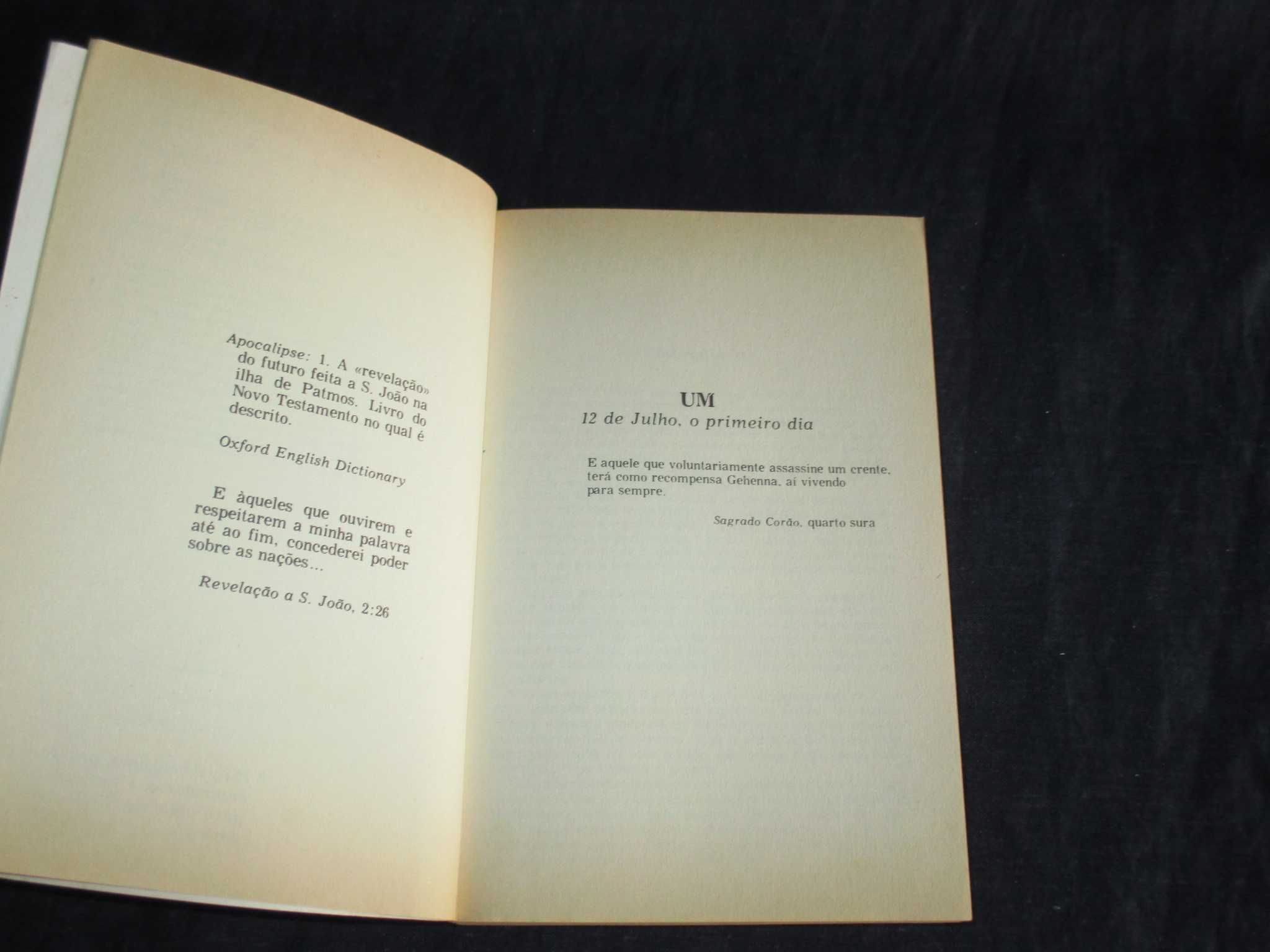 Livro A Brigada do Apocalipse Alfred Coppel
