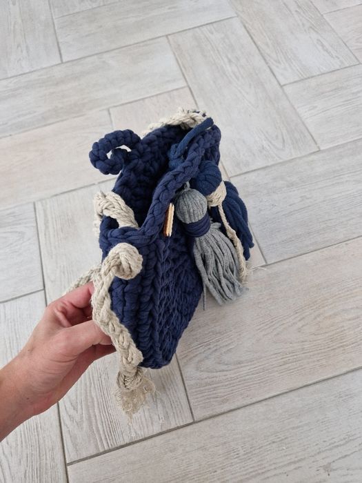 Torebka sznurkowa hand made